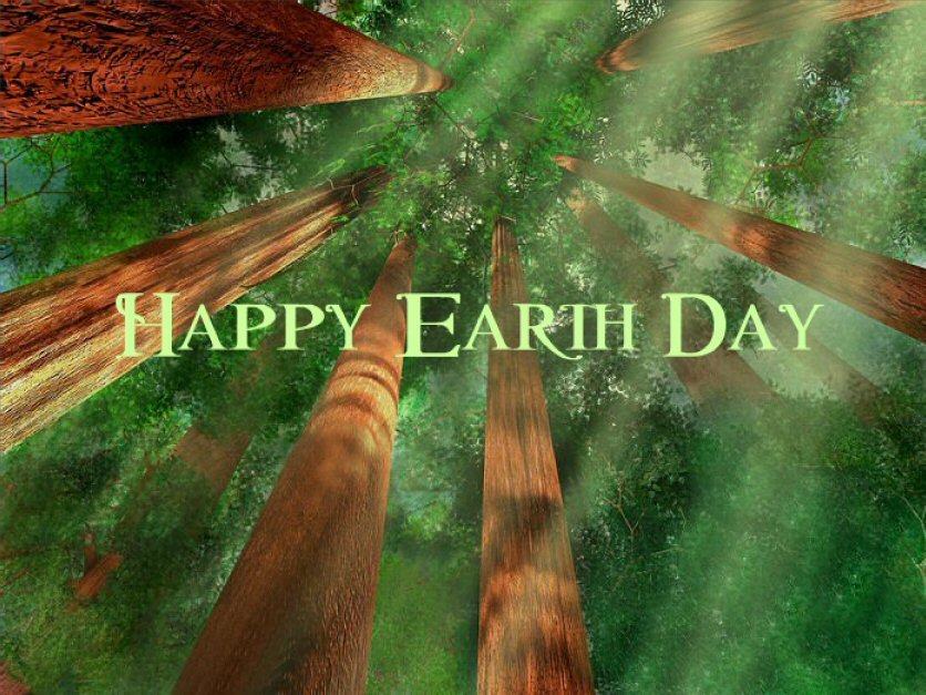 Happy Earth Day Wishes Card from Llerrah Ecards